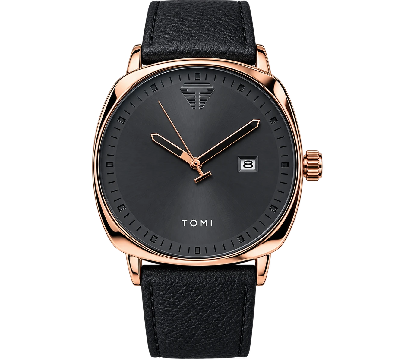 TOMI T-044 Men's Quartz Watch with Date Display | Premium Gift Box